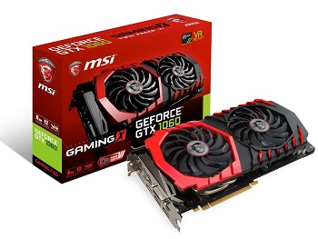  MSI Gaming X GTX 1060