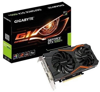 Gigabyte GeForce GTX 1050 Ti G1 Gaming
