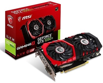  MSI Gaming X GeForce GTX 1050 Ti