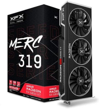XFX RX 6800 XT Speedster Merc 319 Black