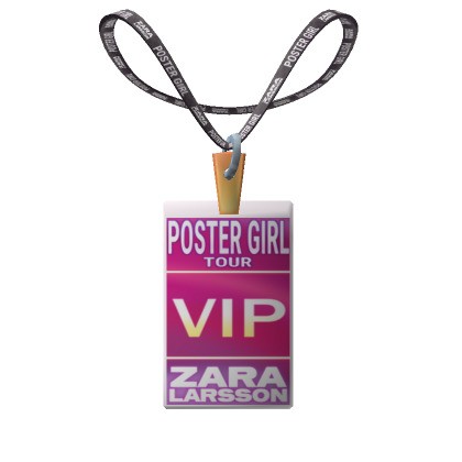 Zara Larsson Tour Lanyard