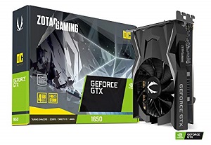  ZOTAC Gaming GeForce GTX 1650 OC